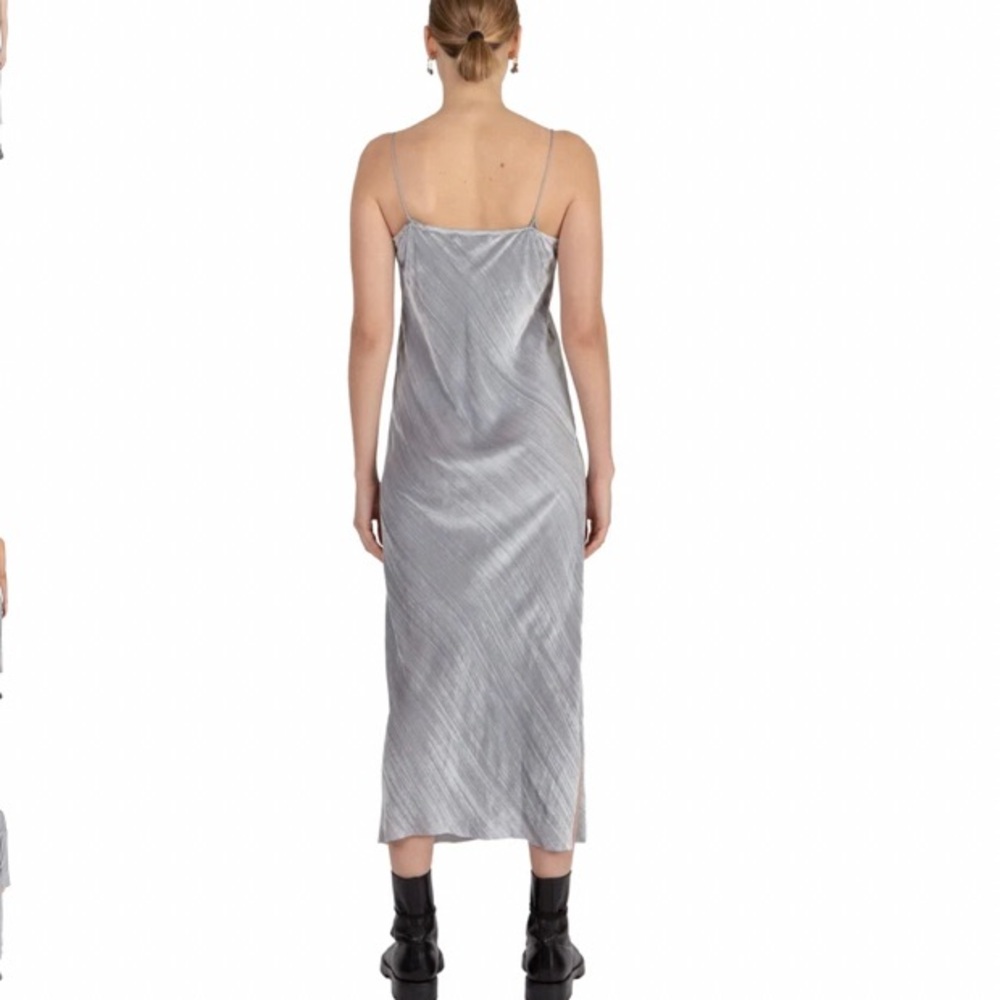 AOTC Gale Slip Dress SILVER sz 0 - Picture 3 of 14